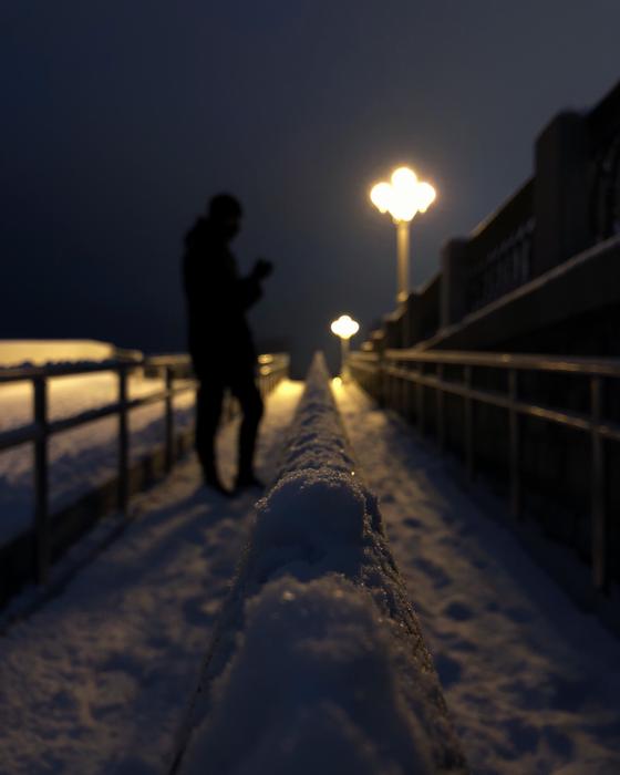 Snow Winter Lantern