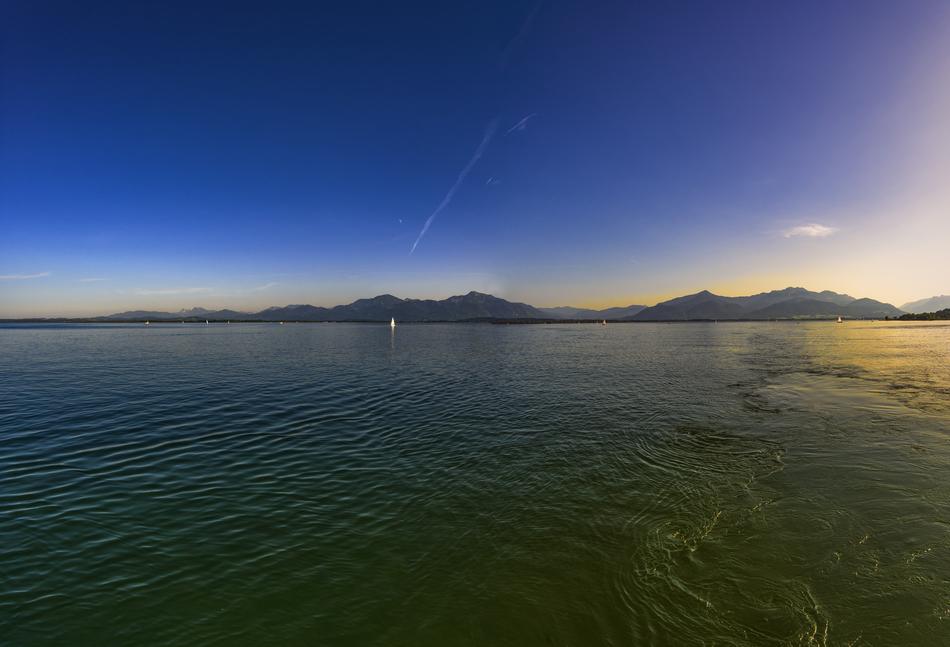 Panorama Chiemsee Alpine