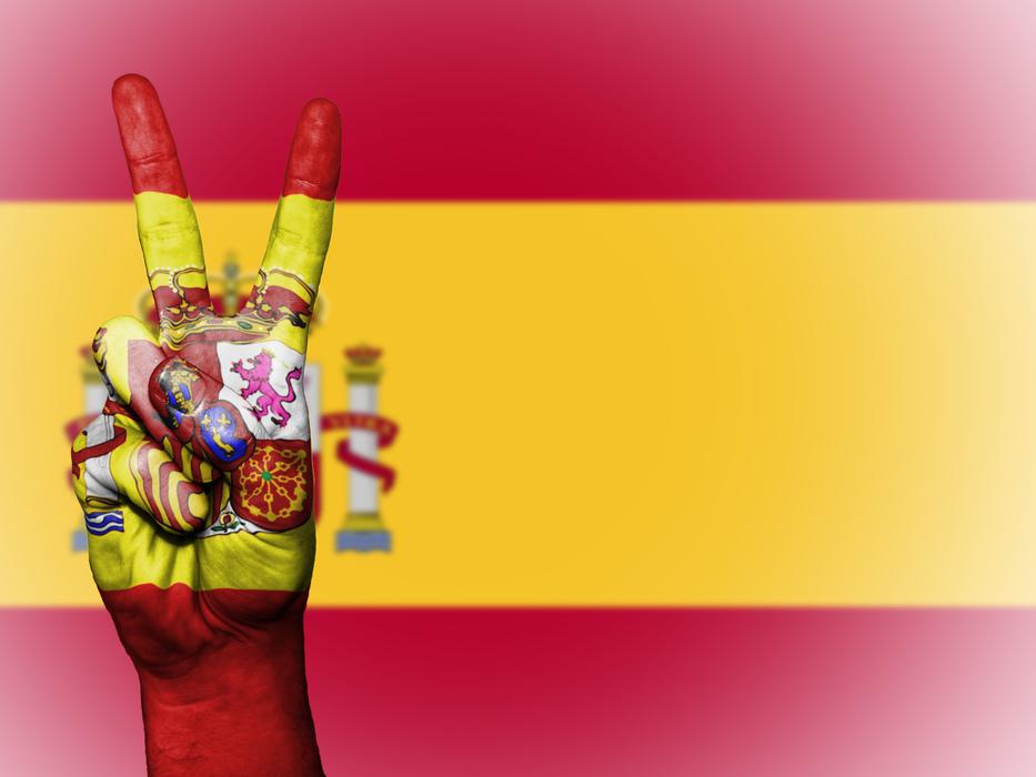 Spain Peace Hand