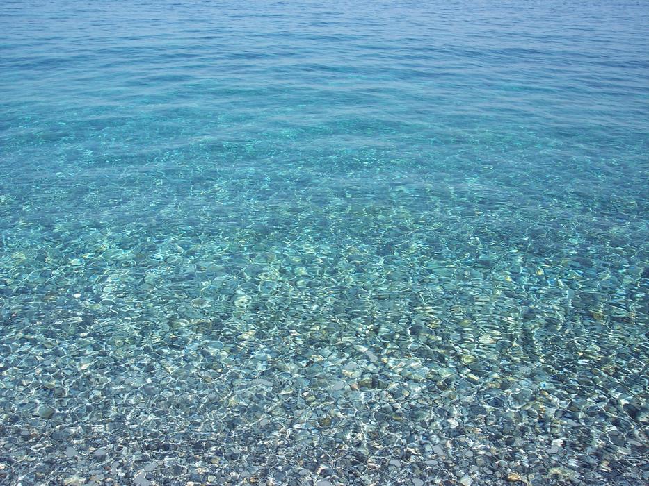 calm turquoise Sea, Greece, Create