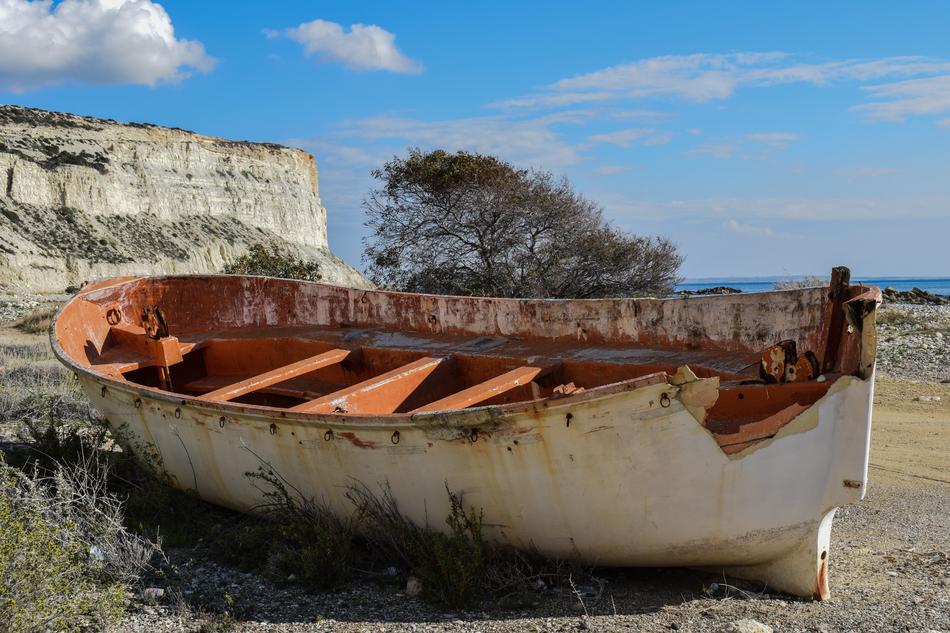 Boat Weathered Aged