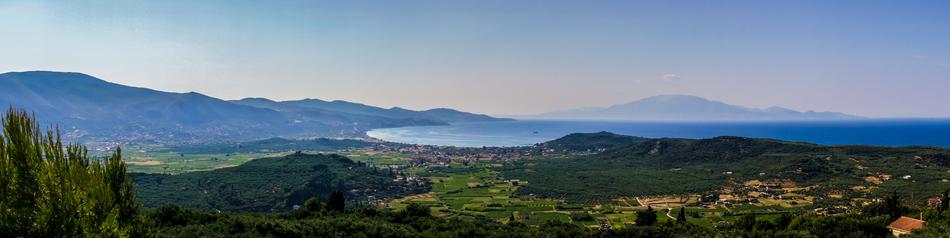 Panorama Greece Sea