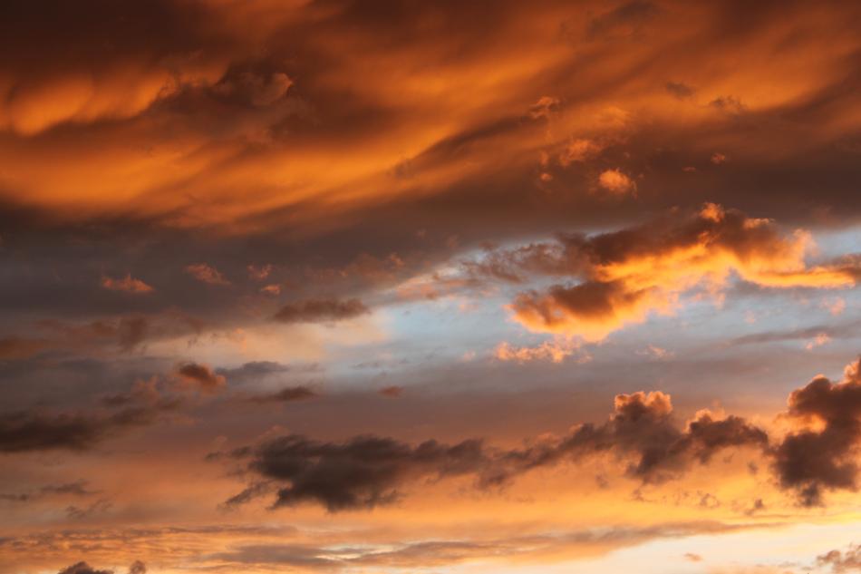 Clouds Sunset Thunderstorm