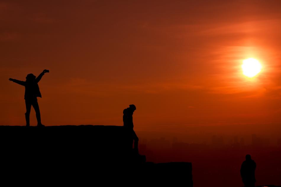 Sunset Silhouette Dawn