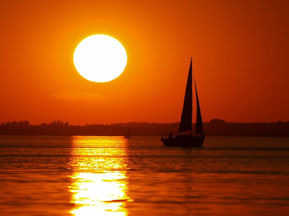 Landscape Water Twilight