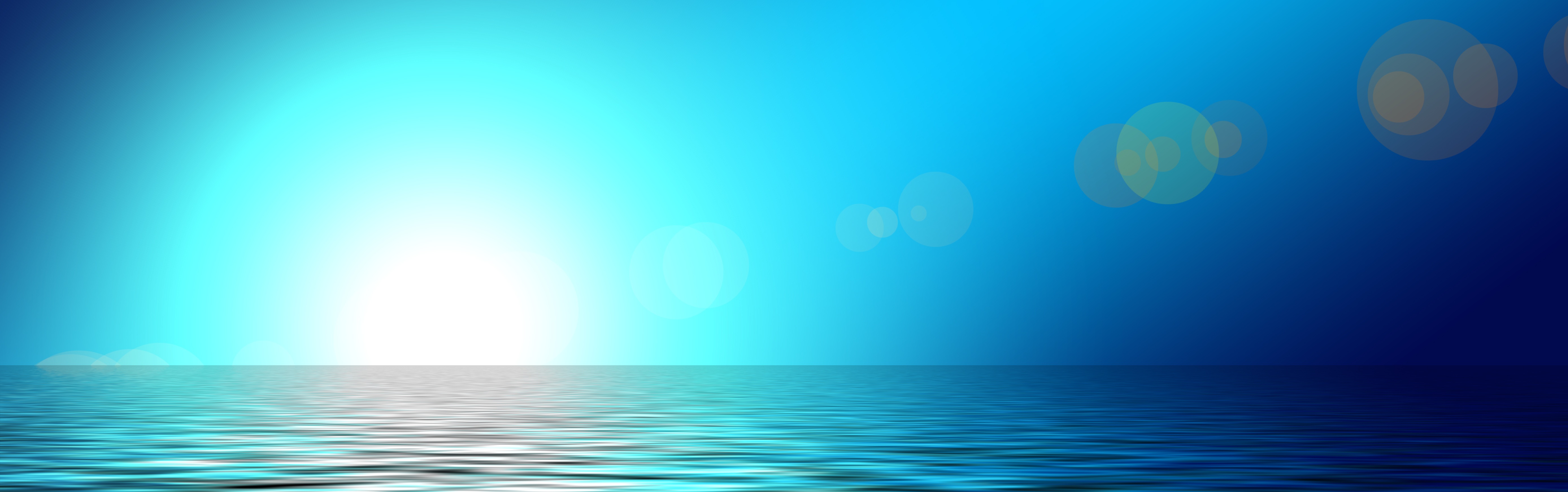 Banner header sunset sunrise water free image download