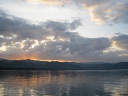 Sunrise Over Lake Water Kivu