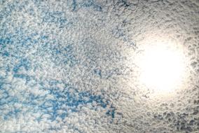 Sun Sheep Clouds Sky