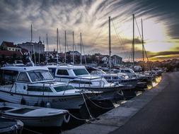 Port Sky Evening