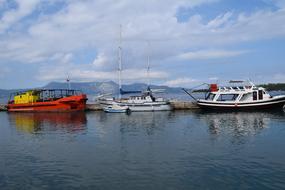 Boats Sea Water