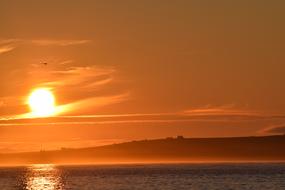 Sunset Sun Sea
