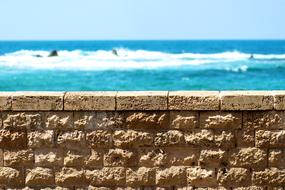 Jaffa Israel Sea fence