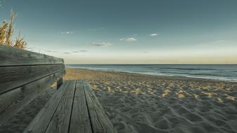 Bank Sunset Peaceful
