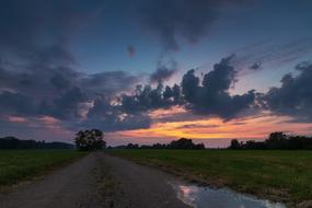 Sunset Clouds Abendstimmung
