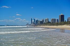 landscape of Coast City Skyline