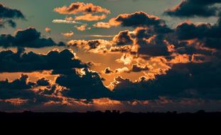 Sky Gloomy Landscape