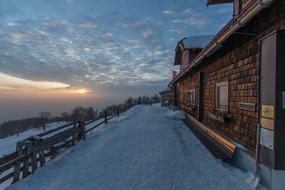 Snow Winter Sky