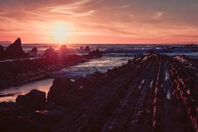 Sunset Spain Sea