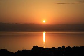 Sunset Sea Beach
