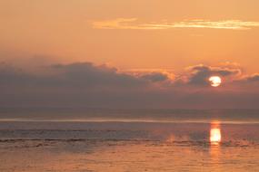 Wadden Sea at Sunset light