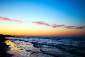 Sunset Sea Evening