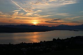 Sunset Dawn natural sky landscape