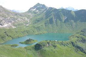 Schrecksee Hochgebirgssee AllgÃ¤u