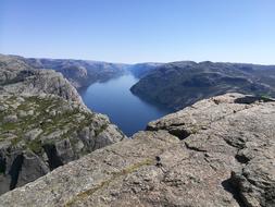 Norway Fjord Preikestolen