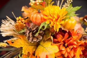 Fall Flowers Thanksgiving