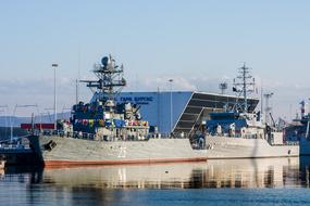 Sea harbor ship