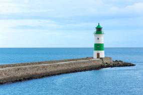 Approximately Lighthouse North Sea