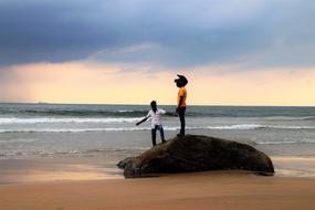 Ocean sandy beach