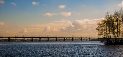 panoramic view of Sea bridge