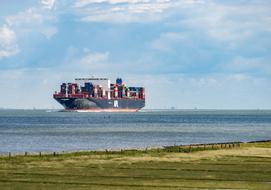 Ship Tanker North Sea
