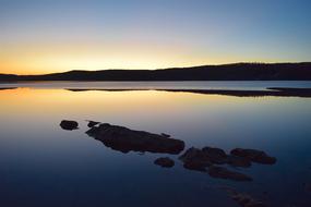 Lake Sunset Still