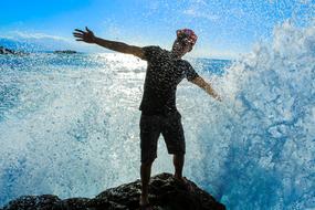 Sea Water Splash Male