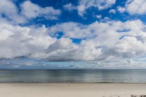Beach Sky Clouds