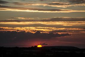 Sunset Nature Landscape