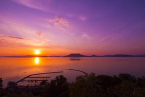 Sunset Dawn Body Of Water Day