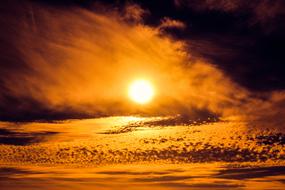 Sunset Sun Sky