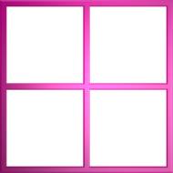 pink frame border clipart