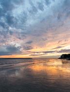 Beach Ocean Sunset