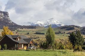 landscape of Nature Mountain House