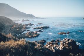 Sea Seascape Cliffs