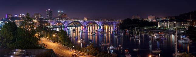 Knoxville Panoramic Reflection