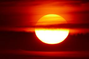 Sunset Dramatic Nature