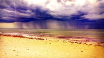 Water Sea Denmark Rain