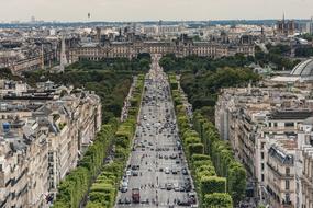 City Architecture panorama view