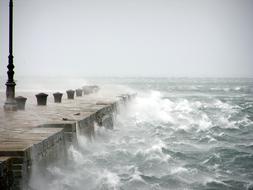 Bora Wind Stormy