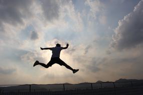 Jump Sunset